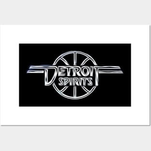 Detroit Spirits Basketball Posters and Art